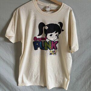 NEW Punky Brewster Women's Tan T-Shirt Size L